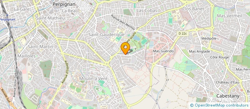 localisation de l'entreprise MONSIEUR DANIEL PEREZ à PERPIGNAN