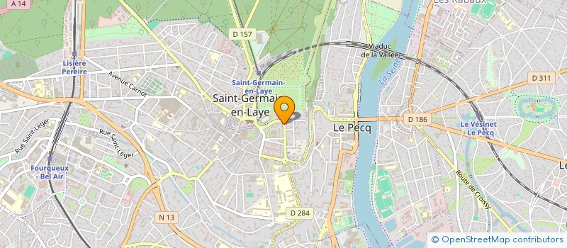 localisation de l'entreprise MONSIEUR DANIEL PERON à SAINT-GERMAIN-EN-LAYE