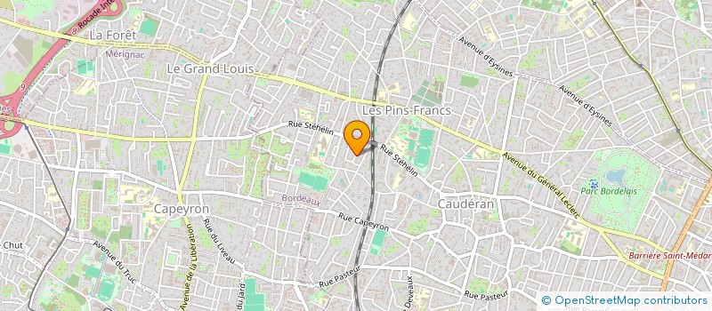 localisation de l'entreprise MONSIEUR DANIEL PEROSA  BORDEAUX