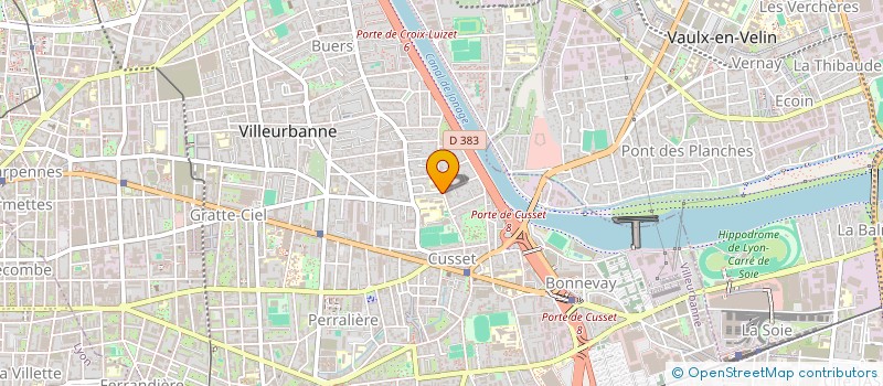 localisation de l'entreprise MONSIEUR DANIEL PERRET à VILLEURBANNE