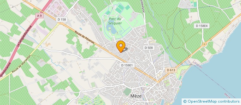 localisation de l'entreprise MONSIEUR DANIEL PERROT à MEZE