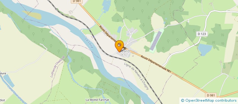 localisation de l'entreprise MONSIEUR DANIEL PERRUCHOT  IMPHY