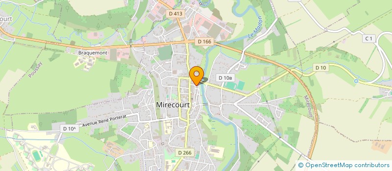 localisation de l'entreprise MONSIEUR DANIEL PERRY  MIRECOURT