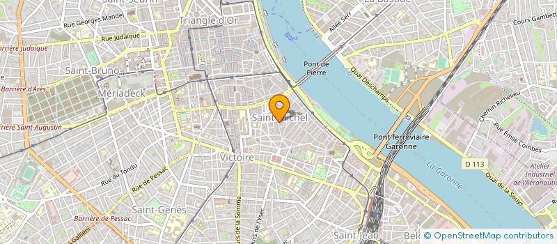 localisation de l'entreprise MONSIEUR DANIEL PERRY GOMEZ  BORDEAUX