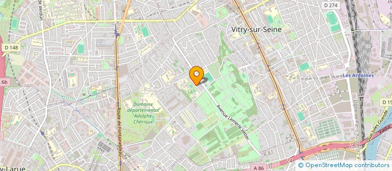 localisation de l'entreprise MONSIEUR DANIEL PERTICE à VITRY-SUR-SEINE