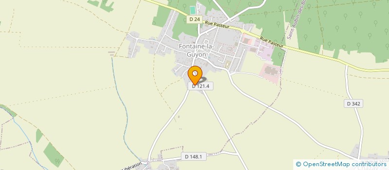 localisation de l'entreprise MONSIEUR DANIEL PESCHOT à FONTAINE-LA-GUYON