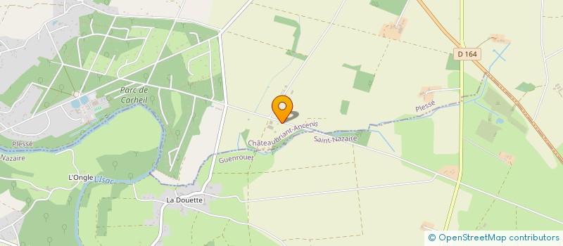 localisation de l'entreprise MONSIEUR DANIEL PESNEAUD  PLESSE