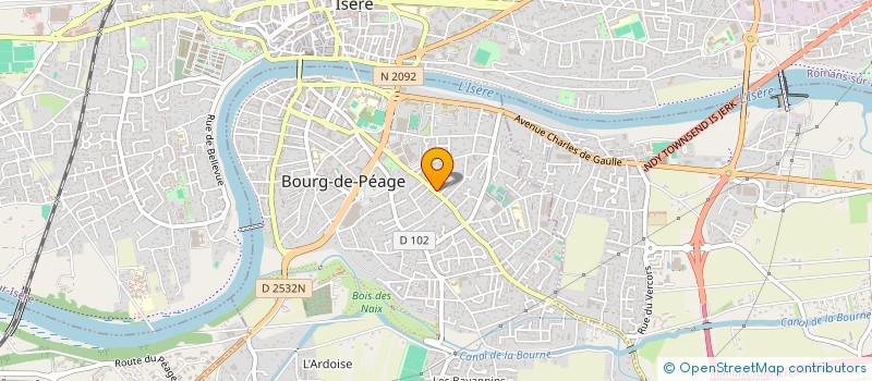 localisation de l'entreprise MONSIEUR DANIEL PETIT à BOURG-DE-PEAGE