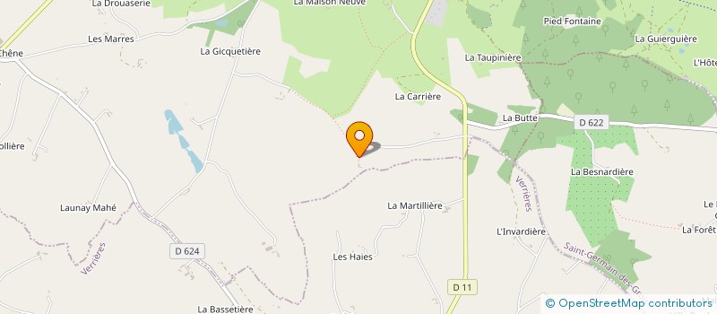 localisation de l'entreprise MONSIEUR DANIEL PETIT à MOUTIERS-AU-PERCHE