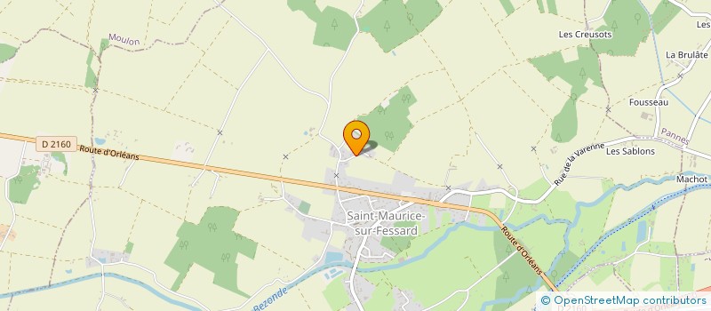 localisation de l'entreprise MONSIEUR DANIEL PETIT à SAINT-MAURICE-SUR-FESSARD
