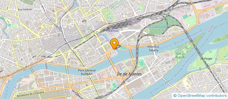 localisation de l'entreprise MONSIEUR DANIEL PETIT à NANTES