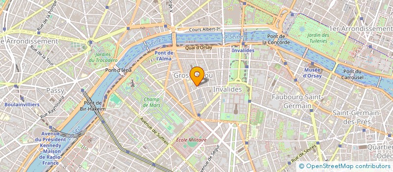 localisation de l'entreprise MONSIEUR DANIEL PETITCLAIR à PARIS