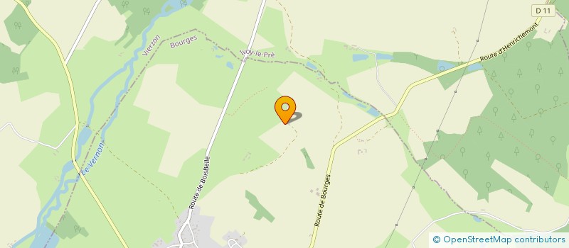 localisation de l'entreprise MONSIEUR DANIEL PEZARD  HENRICHEMONT