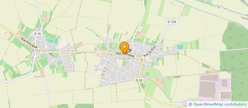 localisation de l'entreprise MONSIEUR DANIEL PFLUG  RITTERSHOFFEN