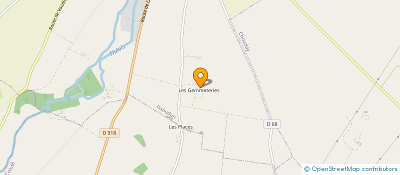 localisation de l'entreprise MONSIEUR DANIEL PHILIPPON à ISSOUDUN
