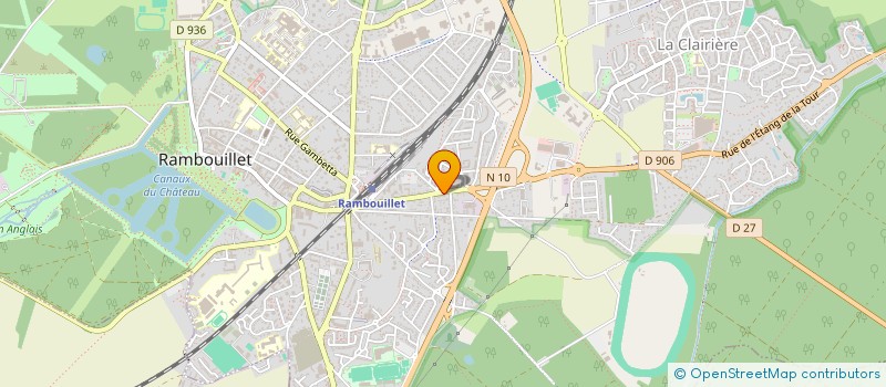 localisation de l'entreprise MONSIEUR DANIEL PICHOT à RAMBOUILLET