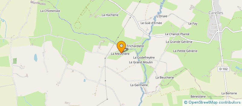 localisation de l'entreprise MONSIEUR DANIEL PICHOT à LA PELLERINE