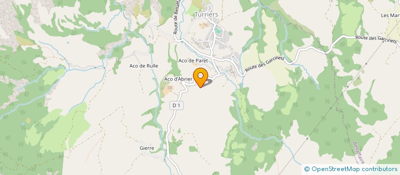 localisation de l'entreprise MONSIEUR DANIEL PIENOEL  TURRIERS