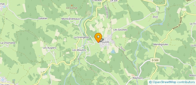 localisation de l'entreprise MONSIEUR DANIEL PIERETTI à SAINT-JEURES