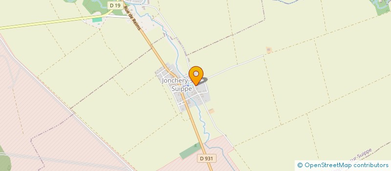 localisation de l'entreprise MONSIEUR DANIEL PIEROT à JONCHERY-SUR-SUIPPE