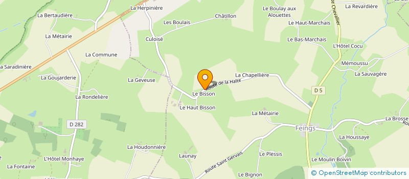 localisation de l'entreprise MONSIEUR DANIEL PIERRE EMILE BOURDIN à LE PIN-LA-GARENNE