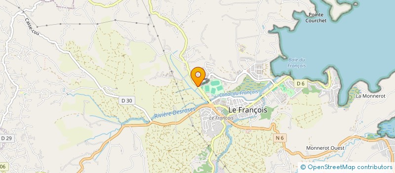 localisation de l'entreprise MONSIEUR DANIEL PIERRE-FRANCOIS à LE FRANCOIS