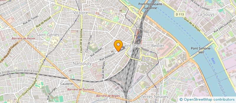 localisation de l'entreprise MONSIEUR DANIEL PIETRASZEWICZ  BORDEAUX