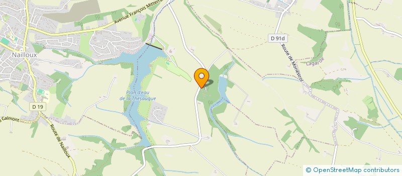 localisation de l'entreprise MONSIEUR DANIEL PLANELLES  MONTGEARD