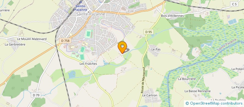 localisation de l'entreprise MONSIEUR DANIEL PLANTIVE à SAINTE-PAZANNE