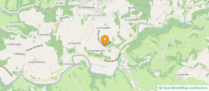 localisation de l'entreprise MONSIEUR DANIEL PLEGAT à CONQUES-EN-ROUERGUE