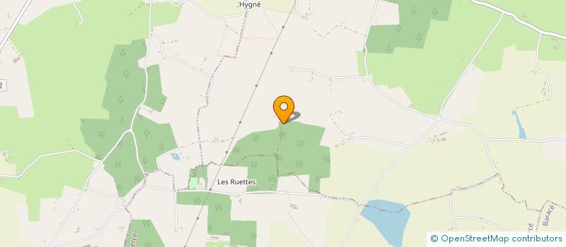 localisation de l'entreprise MONSIEUR DANIEL POIRIER  MORANNES SUR SARTHE-DAUMERAY