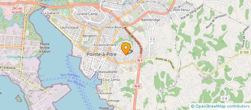 localisation de l'entreprise MONSIEUR DANIEL POLLION à LES ABYMES