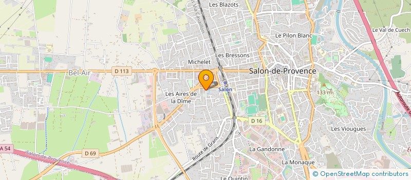 localisation de l'entreprise MONSIEUR DANIEL POLYCARPE à SALON-DE-PROVENCE