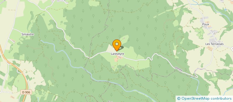 localisation de l'entreprise MONSIEUR DANIEL POMMIER  VOREY