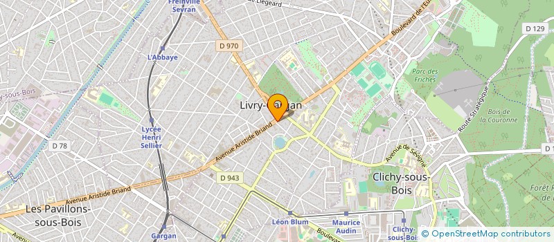 localisation de l'entreprise MONSIEUR DANIEL PORCISANU  LIVRY-GARGAN