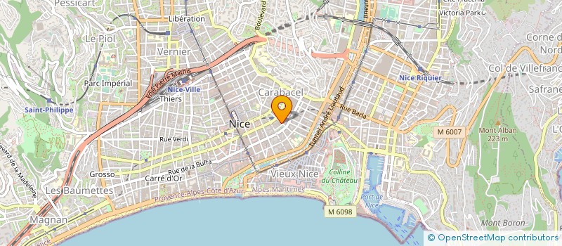 localisation de l'entreprise MONSIEUR DANIEL PORTUGAIS à NICE