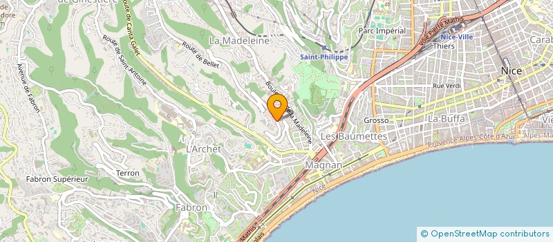 localisation de l'entreprise MONSIEUR DANIEL POULET à NICE