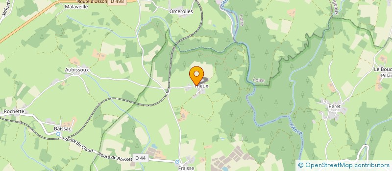 localisation de l'entreprise MONSIEUR DANIEL POULY  SAINT-GEORGES-LAGRICOL