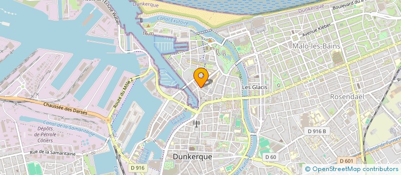 localisation de l'entreprise MONSIEUR DANIEL POUPART à DUNKERQUE