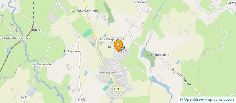 localisation de l'entreprise MONSIEUR DANIEL POUSSARD à POMPAIRE