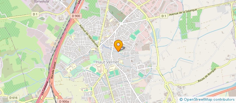 localisation de l'entreprise MONSIEUR DANIEL POUZENS  AMELIE-LES-BAINS-PALALDA