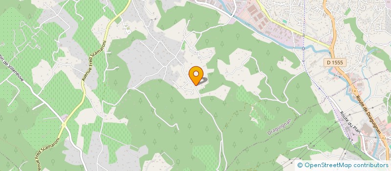 localisation de l'entreprise MONSIEUR DANIEL POUZET à DRAGUIGNAN