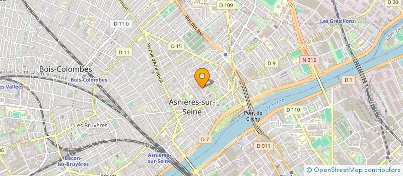 localisation de l'entreprise MONSIEUR DANIEL POVEDA à ASNIERES-SUR-SEINE