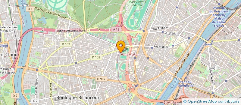 localisation de l'entreprise MONSIEUR DANIEL POZA  PARIS