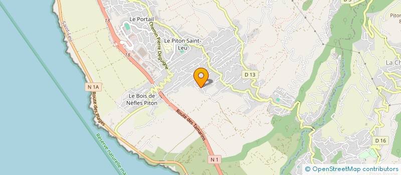 localisation de l'entreprise MONSIEUR DANIEL PRADELLE à SAINT-LEU