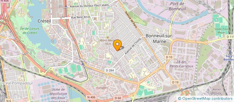 localisation de l'entreprise MONSIEUR DANIEL PRECLIN à BONNEUIL-SUR-MARNE