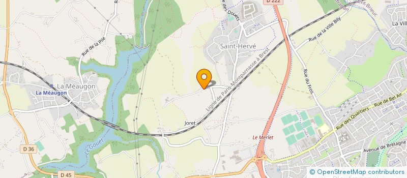 localisation de l'entreprise MONSIEUR DANIEL PRIGENT  PLOUFRAGAN