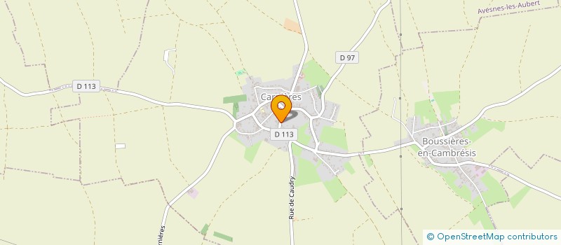 localisation de l'entreprise MONSIEUR DANIEL PROUVEUR  CARNIERES