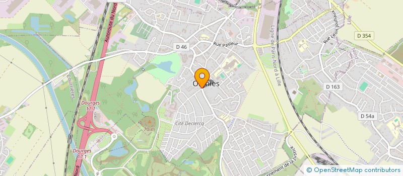 localisation de l'entreprise MONSIEUR DANIEL PRUVOST  OIGNIES