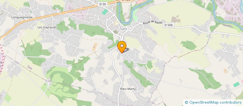 localisation de l'entreprise MONSIEUR DANIEL PUREUR  SAIX